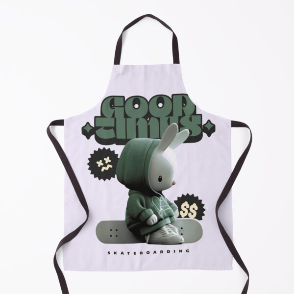 Item preview, Good Times Skate Bunny Cute Streetwear designed and sold by GenZFashion000.