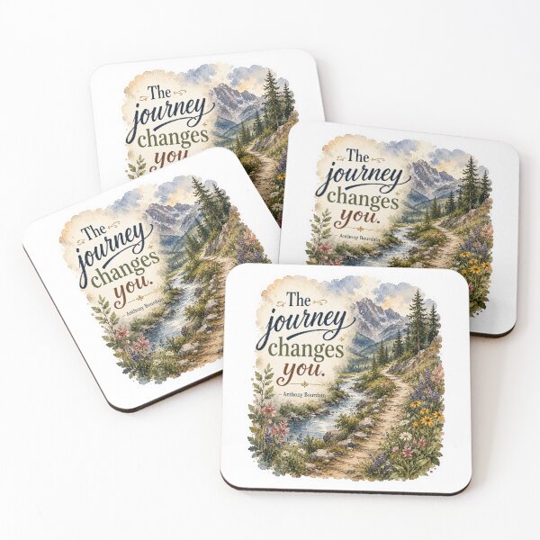 Item preview, The Journey Changes You Nature Path designed and sold by Candlelit Catastrophes.