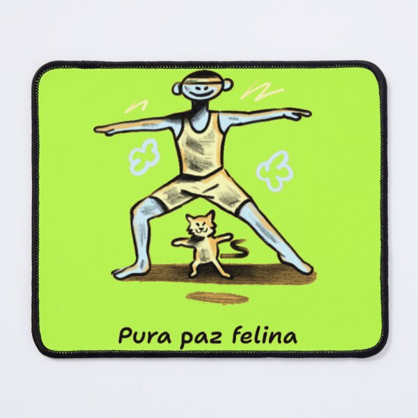 Item preview, Pura Paz Felina Funny Cat Yoga designed and sold by GenZFashion000.