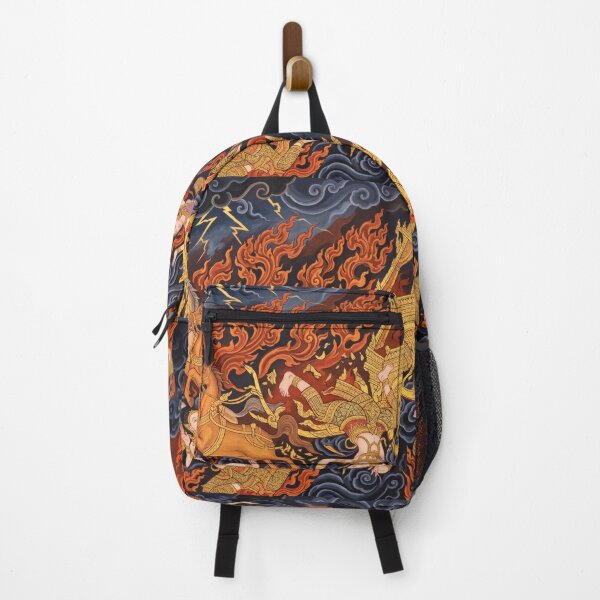 Item preview, The Thai Fall of Phaeton - Traditional Asian Art Reimagined designed and sold by SIAM MERMAID.