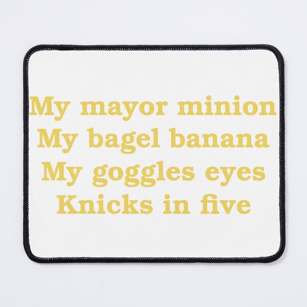 Item preview, Knicks in Five Minion designed and sold by mustacheese.