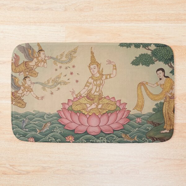 Item preview, The Thai Birth of Venus - Traditional Asian Art Reimagined designed and sold by SIAM MERMAID.
