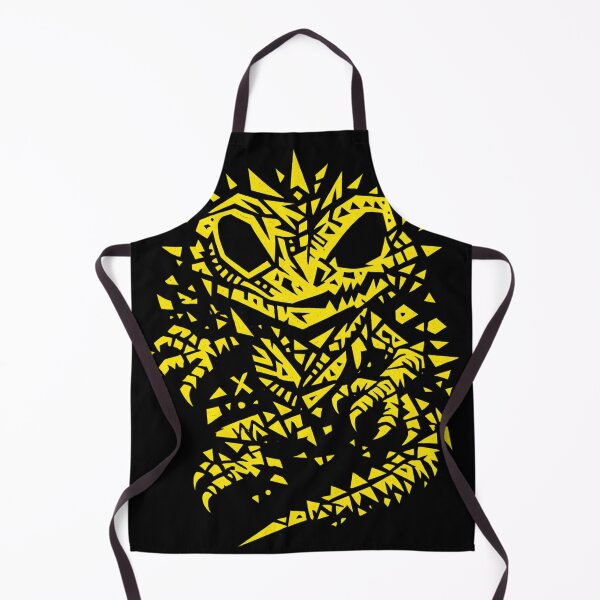 Item preview, Acid Gecko Tribal Monster – Geometric Streetwear Creature Design in Yellow designed and sold by JonelCrafts.