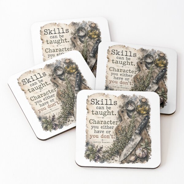 Item preview, Character Cannot Be Taught Quote designed and sold by Candlelit Catastrophes.
