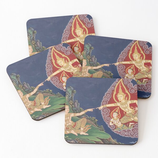 Item preview, The Thai Creation of Adam - Traditional Asian Art Reimagined designed and sold by SIAM MERMAID.