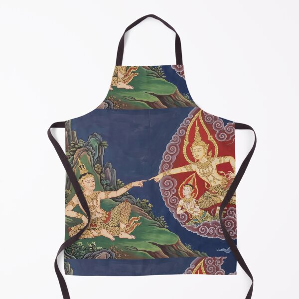 Item preview, The Thai Creation of Adam - Traditional Asian Art Reimagined designed and sold by SIAM MERMAID.