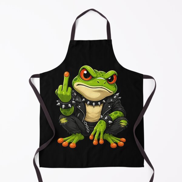 Item preview, Middle Finger Rebellious Frog designed and sold by pUNKnown.