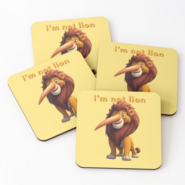 Item preview, I’m Not Lion  - Cute Pun | TeeHee Puns Funny Design designed and sold by TeeHee Puns.