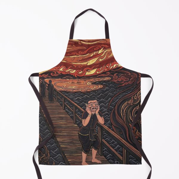 Item preview, The Thai Scream - Traditional Asian Art Reimagined designed and sold by SIAM MERMAID.