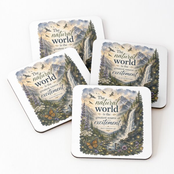 Item preview, Nature Is the Greatest Source of Excitement designed and sold by Singing Chicken & Candlelight .