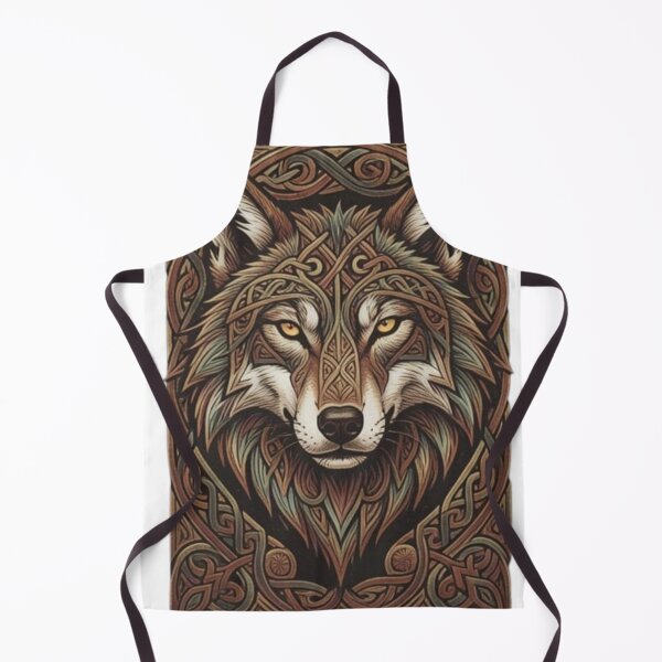 Aperçu de l'œuvre Loup celtique créée et vendue par Kirrindy Designs.