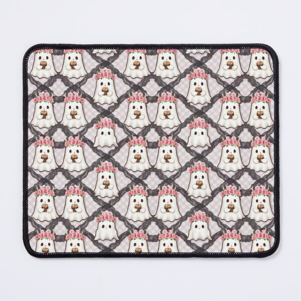 Item preview, Cute Coquette Ghost Coffee Flower Pattern designed and sold by NSB-Design.