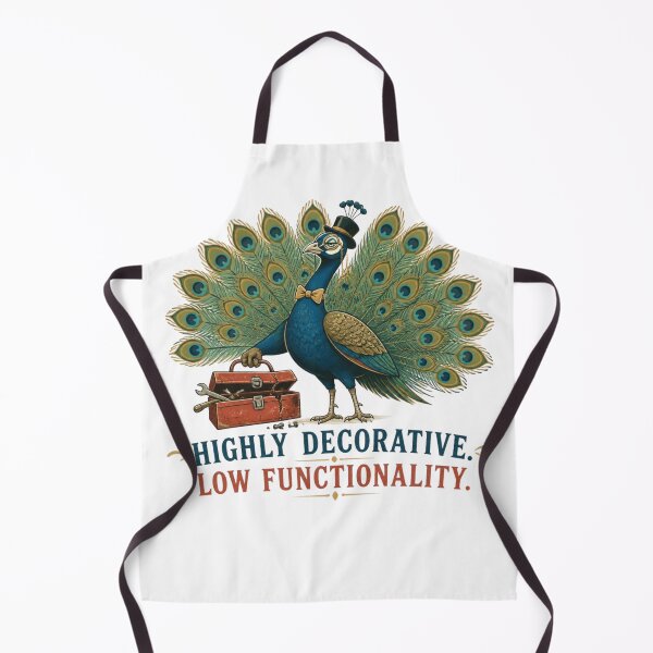Item preview, Funny Peacock Decorator designed and sold by LegacyWave.