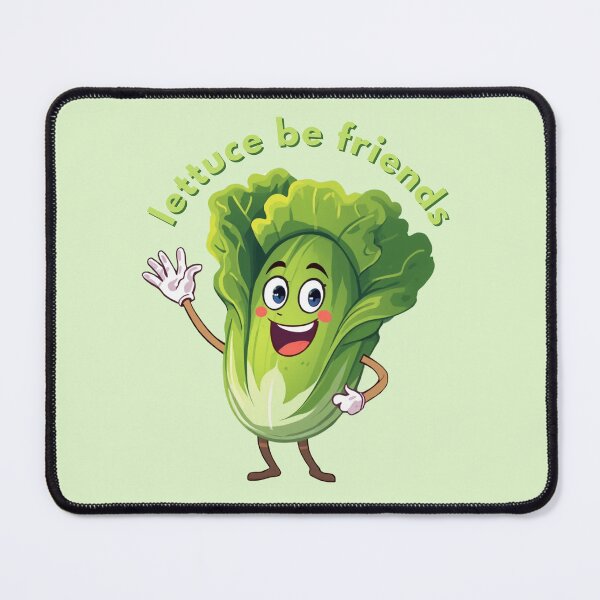 Item preview, Lettuce Be Friends  - Cute Pun | TeeHee Puns Funny Design designed and sold by TeeHee Puns.
