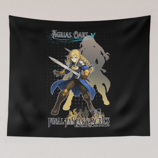 Item preview, Agrias Oaks / The Edge Of Ruin / Final Fantasy Tactics / Fanart designed and sold by DarrenAshenOne.