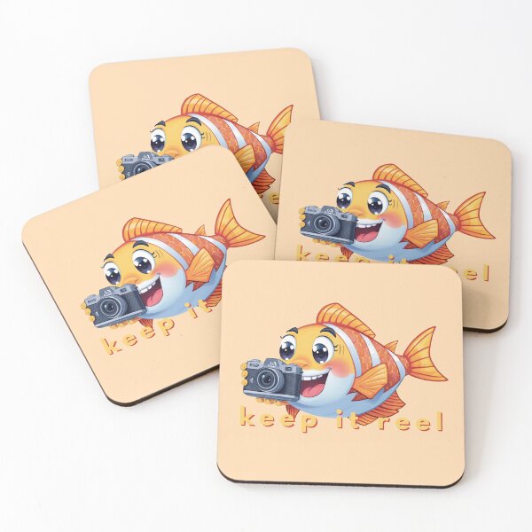 Item preview, Keep It Reel  - Cute Pun | TeeHee Puns Funny Design designed and sold by TeeHee Puns.
