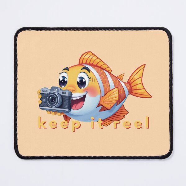 Item preview, Keep It Reel - Cute Pun | TeeHee Puns Funny Design designed and sold by TeeHee Puns.