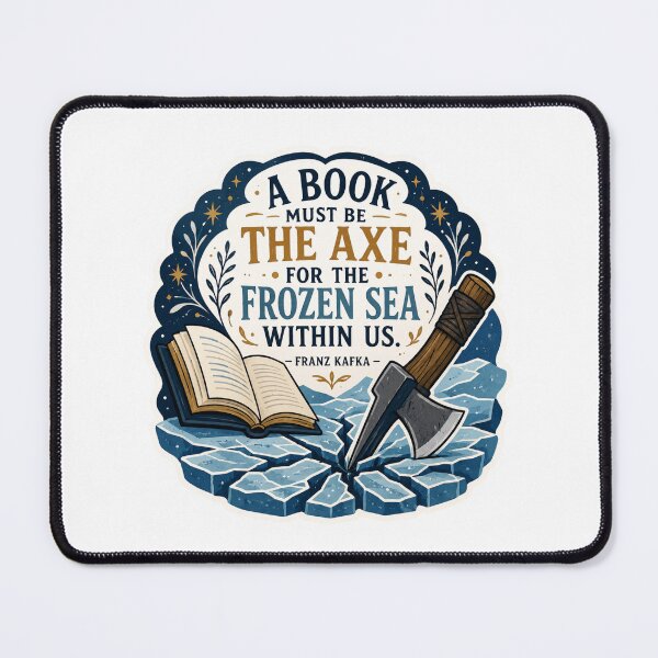 Item preview, The Axe for the Frozen Sea Within Us designed and sold by Candlelit Catastrophes.