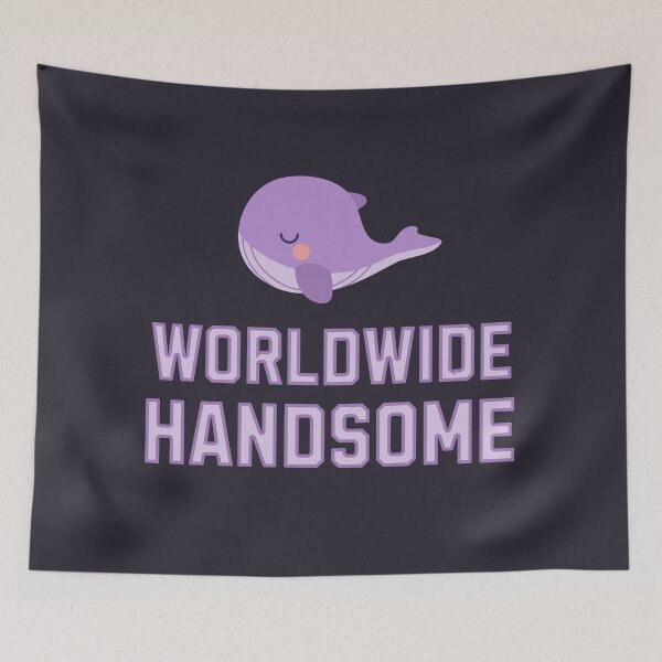 Item preview, BTS jin worldwide handsome whale army designed and sold by Morcawork.