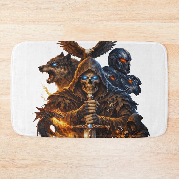 Item preview, Dark Guardian of the Realm - Grim Reaper Fantasy RPG Graphic designed and sold by Vivid Trace.
