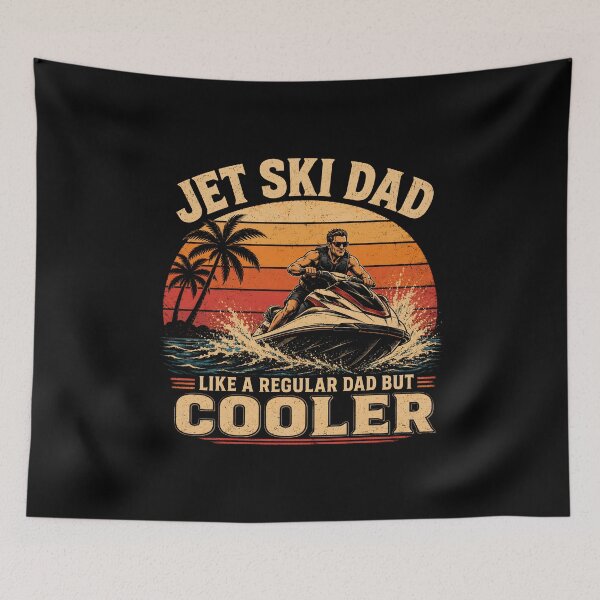 Item preview, Jet ski Dad Like a Regular Dad But Cooler designed and sold by zoes-ink.