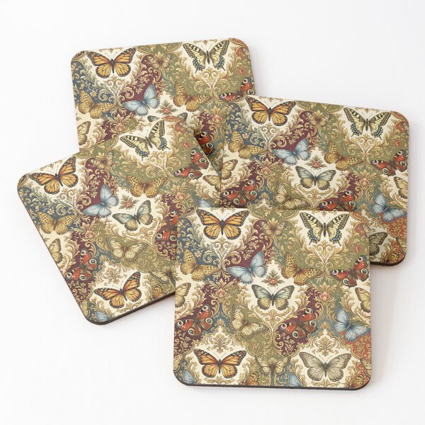 Item preview, Vintage Butterflies Victorian designed and sold by FunFitsFactory.