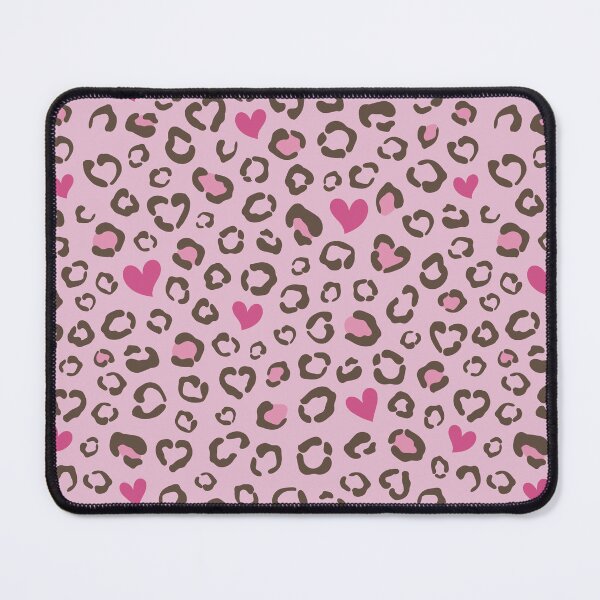 Item preview, Pink Leopard Hearts Pattern designed and sold by Lumi-Marine.