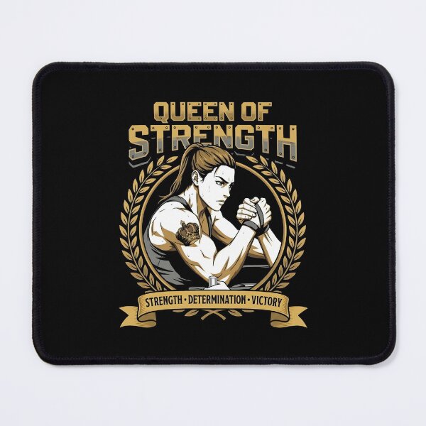 Item preview, Queen Of Strength Female Arm Wrestler Design designed and sold by SplashTastic.