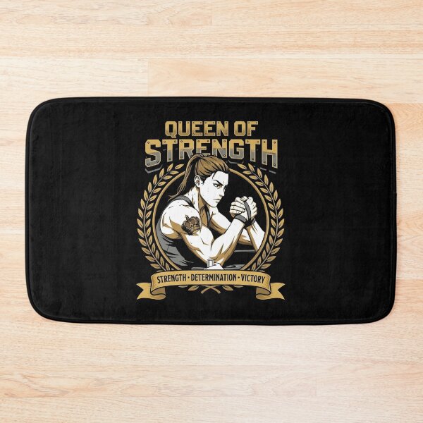 Item preview, Queen Of Strength Female Arm Wrestler Design designed and sold by SplashTastic.