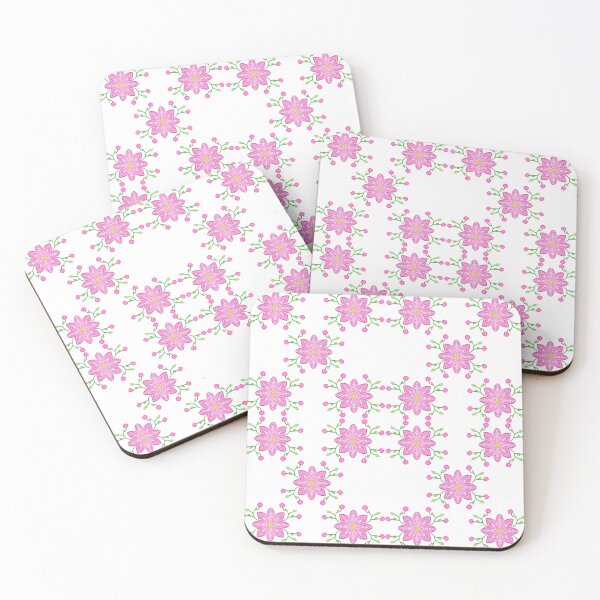 Item preview, Hand Drawn Crayon Style Floral Motif Background designed and sold by AjjimaJKM.