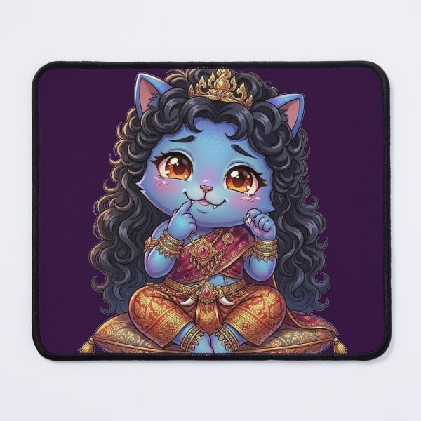 Item preview, Thai Princess Avatar Cat Traditional Chibi Art designed and sold by ChaEmm_Studio.