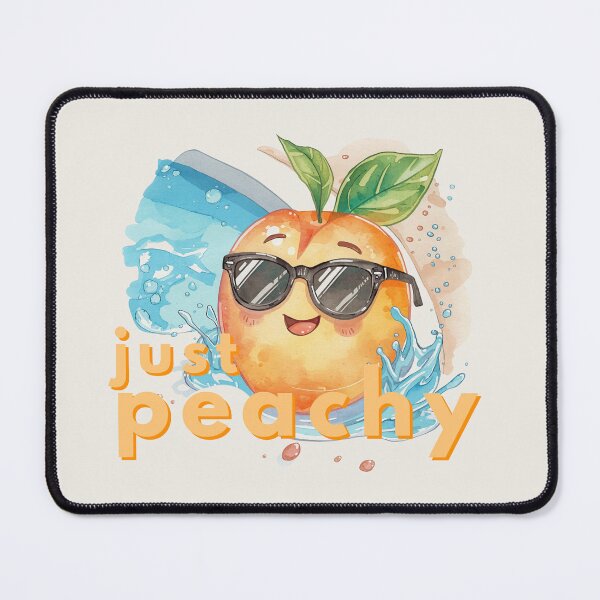 Item preview, Just Peachy designed and sold by TeeHee Puns.