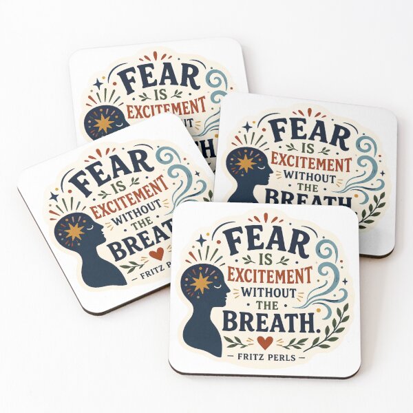 Item preview, Fear Is Excitement Without the Breath designed and sold by Candlelit Catastrophes.