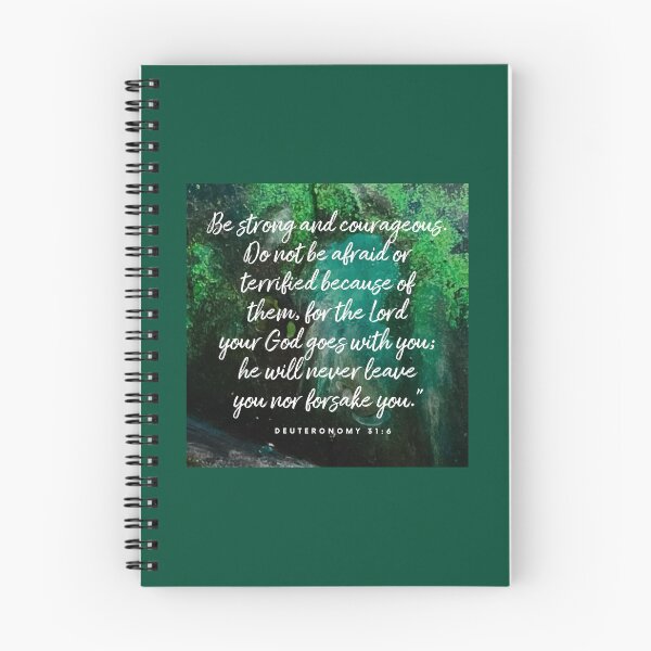 Item preview, Deuteronomy 31:6 (Becoming) #1 designed and sold by lionswordd.