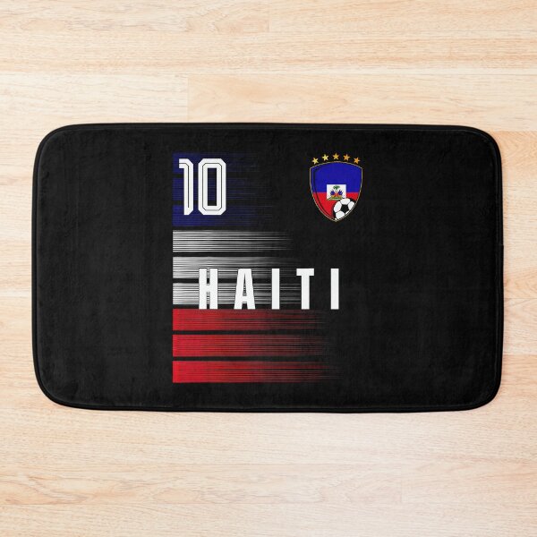 Item preview, Football Soccer Haiti Flag Haitian Pride Lovers Retro designed and sold by Mdcazeem.