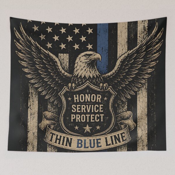 Item preview, Thin Blue Line designed and sold by VisionCrafft.