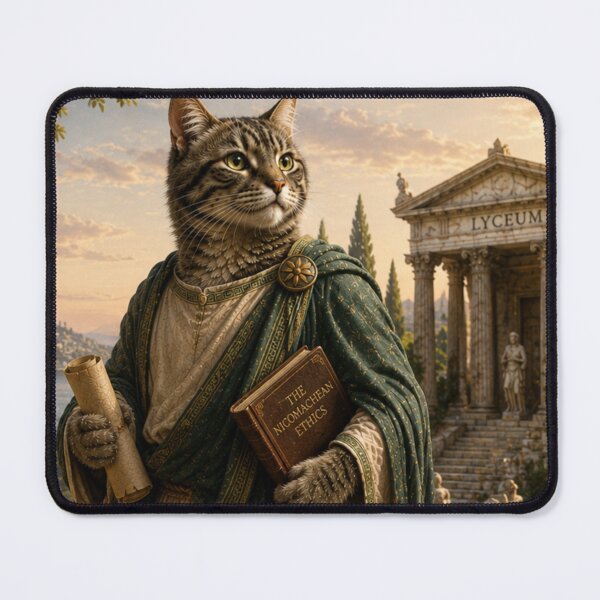 Item preview, Dreamscape Aristotle An Imagined Life of a Sleeping Gray Cat designed and sold by Mindworx21.