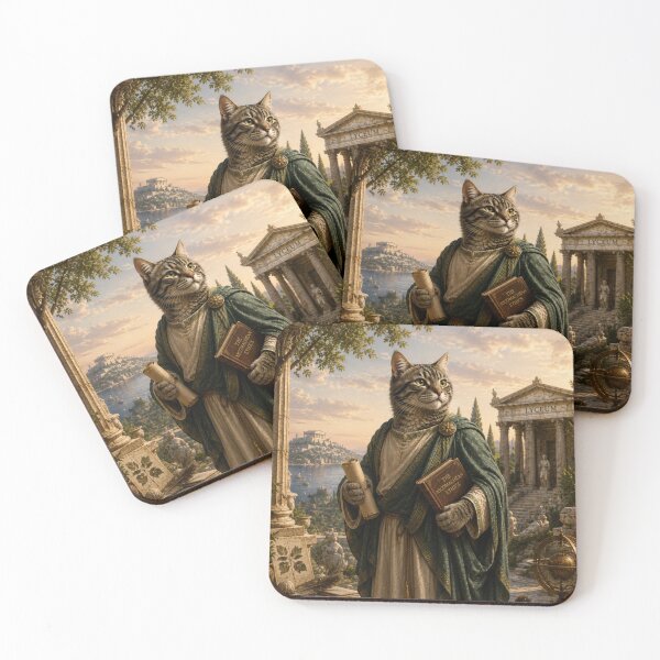 Item preview, Dreamscape Aristotle An Imagined Life of a Sleeping Gray Cat designed and sold by Mindworx21.