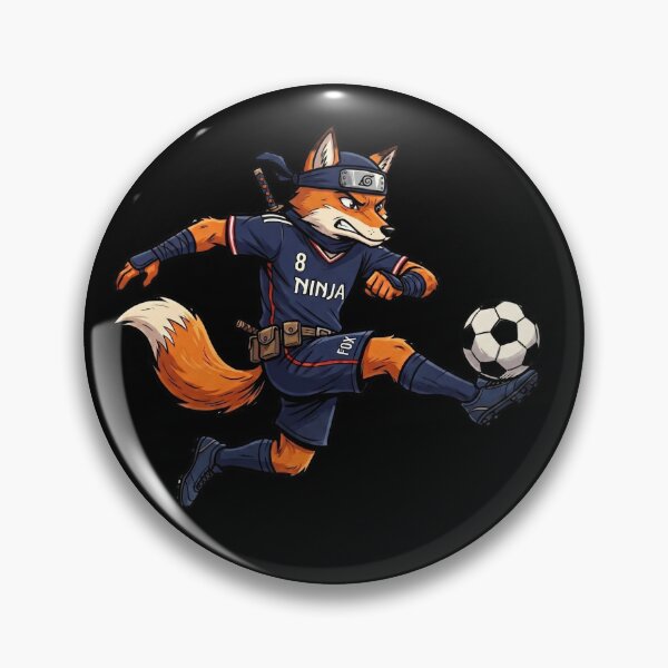 Item preview, Ninja Fox Soccer Player — Anime Football Cartoon World Cup 2026 designed and sold by David Mateo ArtWorks.