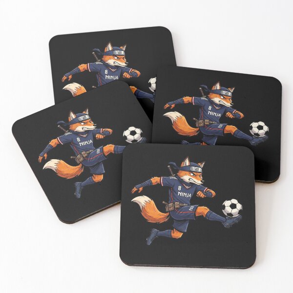 Item preview, Ninja Fox Soccer Player — Anime Football Cartoon World Cup 2026 designed and sold by David Mateo ArtWorks.