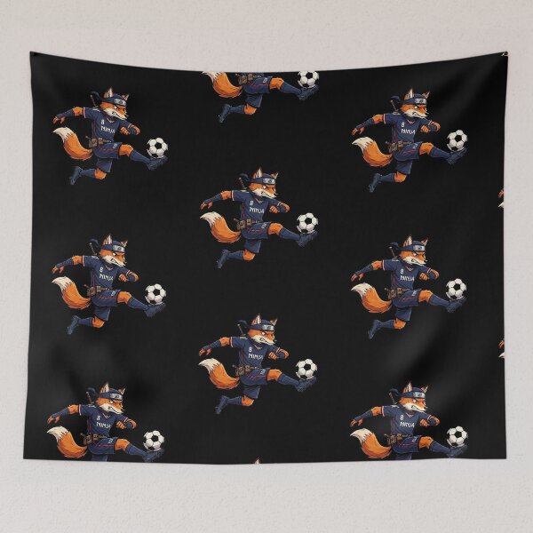 Item preview, Ninja Fox Soccer Player — Anime Football Cartoon World Cup 2026 designed and sold by David Mateo ArtWorks.