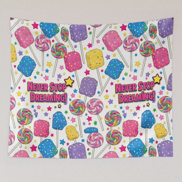 Item preview, Colorful Candy and Lollipops Never Stop Dreaming designed and sold by Piotrek0001.