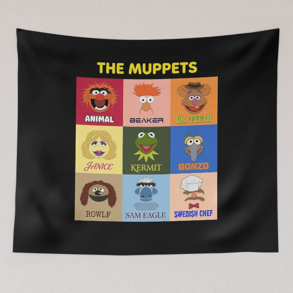 Item preview, Nine Block Character Faces Montage Art designed and sold by Nort-Surcorm.