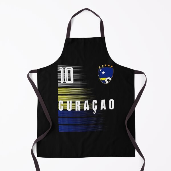 Item preview, Football Soccer Curacao Flag Curacaoan Pride Lovers Retro designed and sold by Mdcazeem.