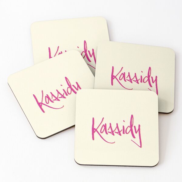 Item preview, KASSIDY personalized type design designed and sold by CharlottePlaceArt.