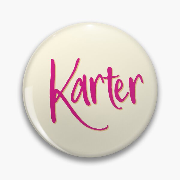 Item preview, KARTER personalized type design designed and sold by CharlottePlaceArt.