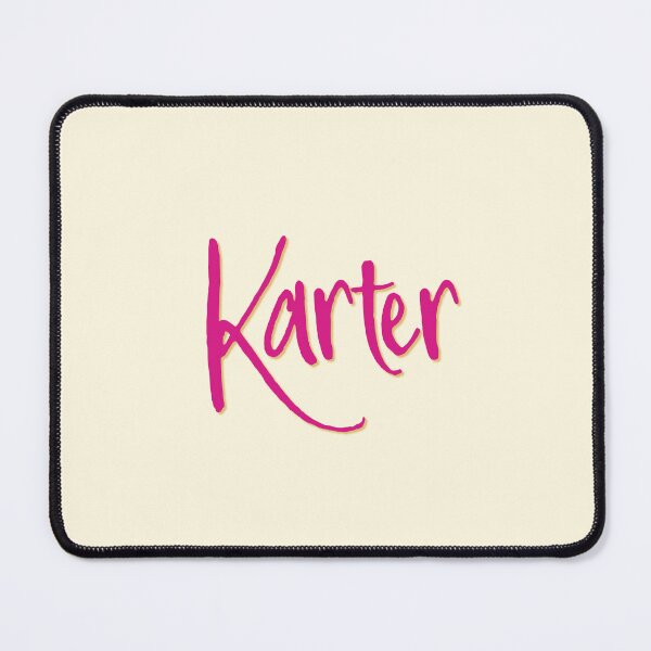 Item preview, KARTER personalized type design designed and sold by CharlottePlaceArt.