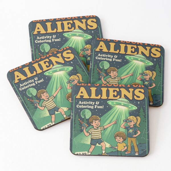 Item preview, lets look for aliens designed and sold by tylerpeterso.