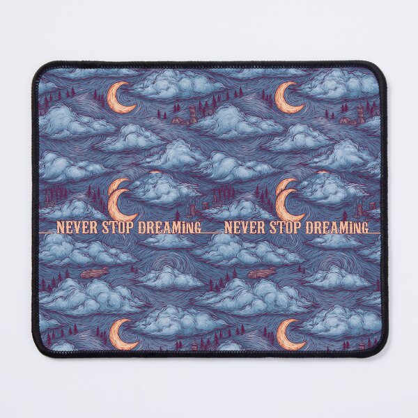 Item preview, Purple Starry Sky and Crescent Moon Never Stop Dreaming designed and sold by Piotrek0001.