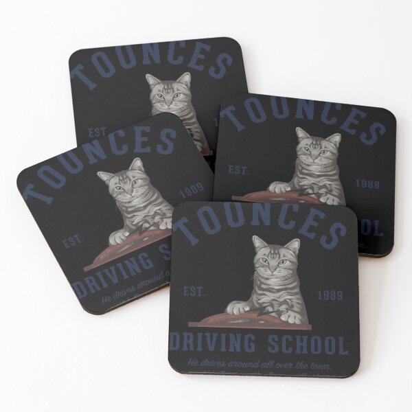 Item preview, Driving School Feline Academy Emblem designed and sold by minimancece.